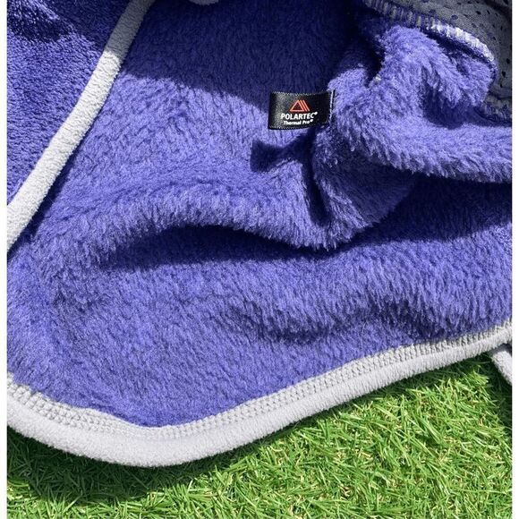 Patagonia purple Re-Tool Snap-T Pullover POLARTEC Fleece Jacket Coat Women S - Picture 6 of 7
